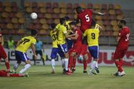 Distribution of points in the match between Foolad and Sanat Naft 